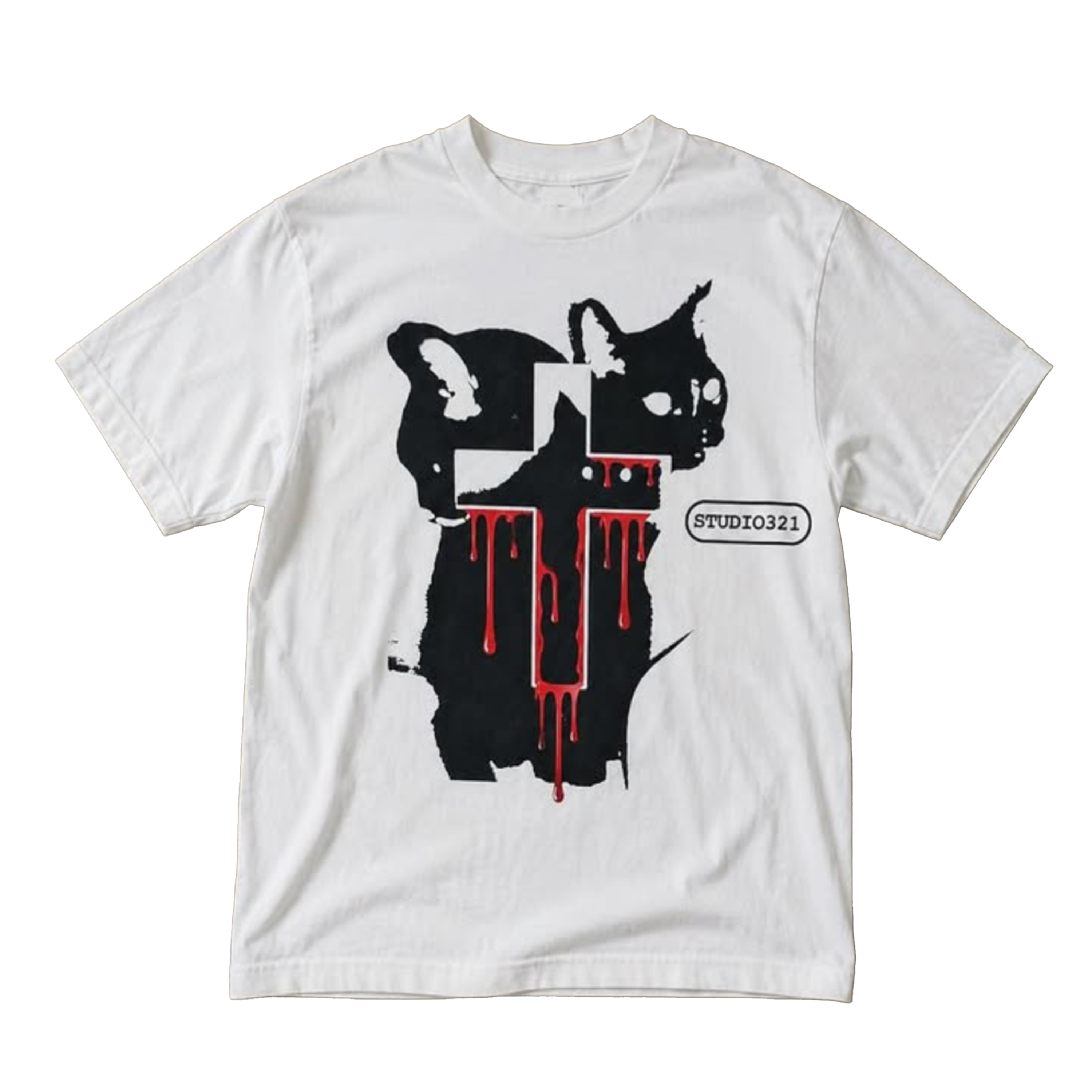 Cat Studio321 tee