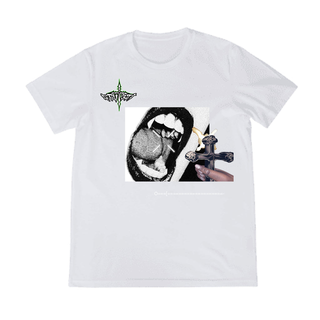 Vampire 321 tee (white)