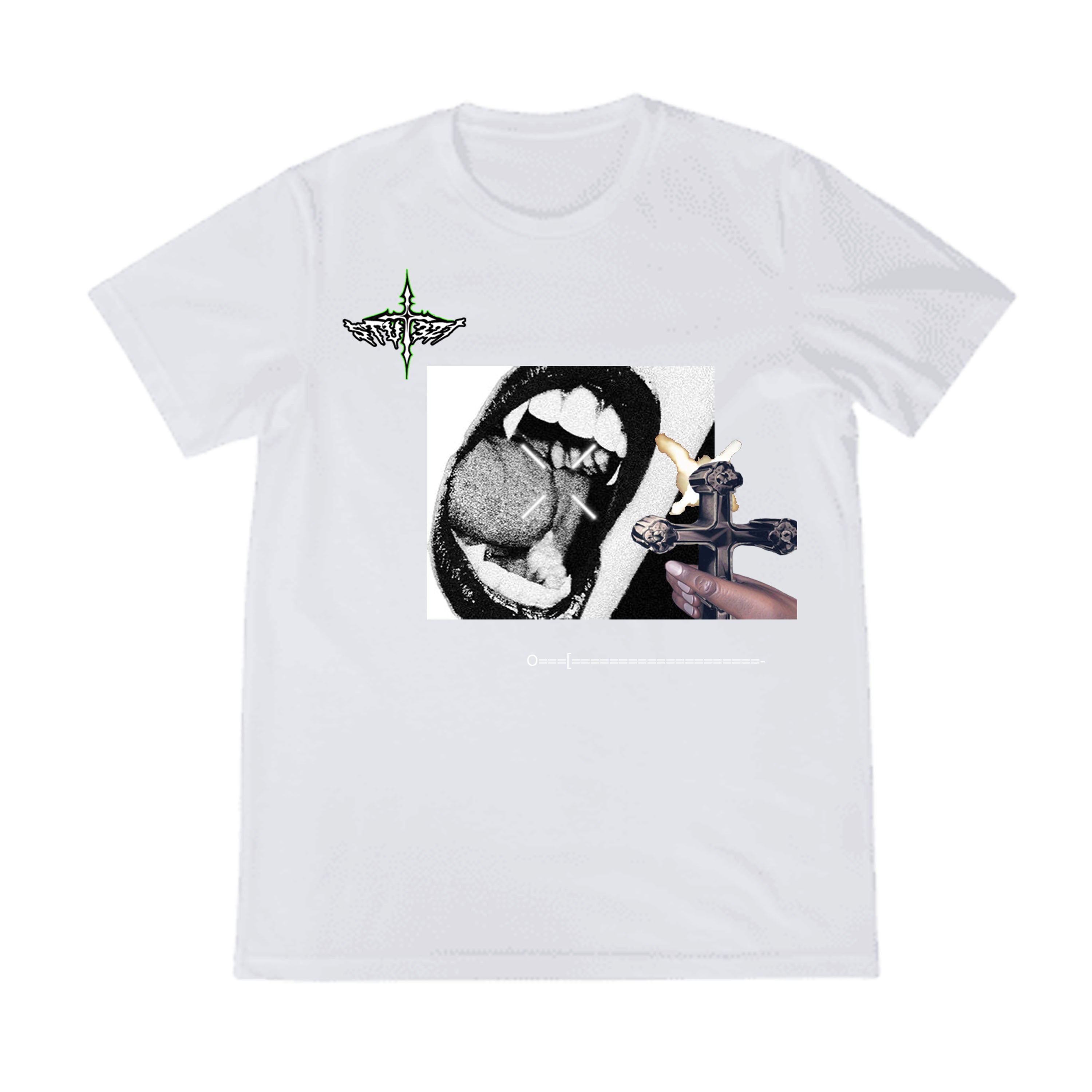 Vampire 321 tee (white)
